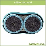 MONEUAL Mikrofaserpad (2 Stück) für Everybot RS500