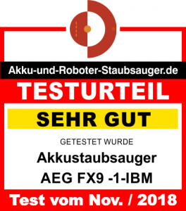 Sehr gut Bewertung-AEG-FX9-1-IBM-NOV-2018