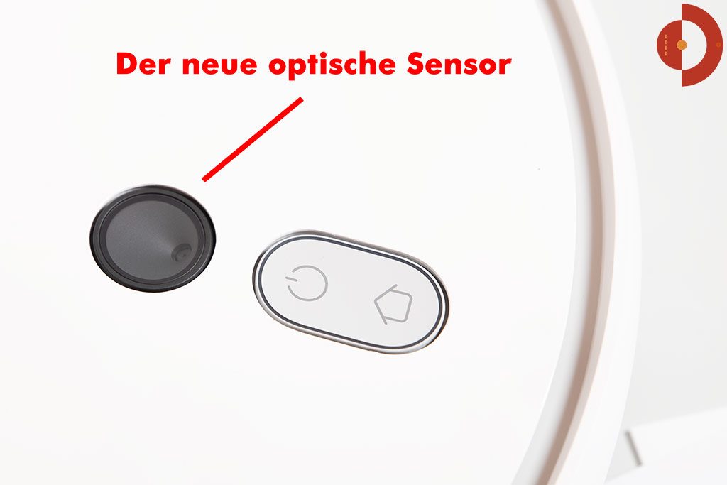 Xiaomi-Mi-Robot-1S-Xiaomi-Mijia-1S-Test-Optischer-Sensor