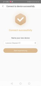 Lenovo-X1-App-Test-Verbindung-erfolgreich