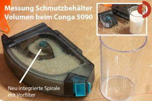 cecotec-conga-5090-test-schmutzbehaelter-volumen